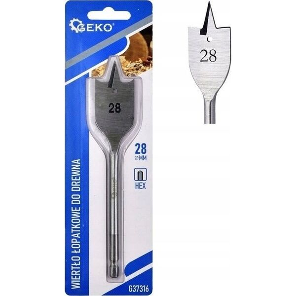 Wiertło Geko Wiertło łopatkowe do drewna 16x152mm HEX (20/200)