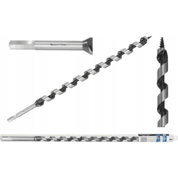 Wiertło Geko Wiertło kręte – świder do drewna 24x460mm (20/40)