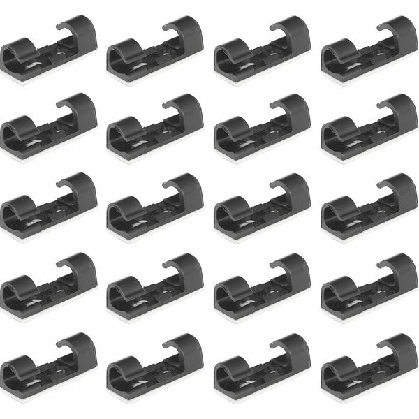 Organizer KELTIN Organizer/klips do kabli – zestaw 20 szt (30x10mm) (400)