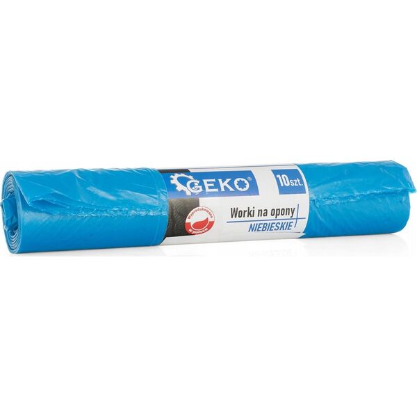 Geko Worki na opony 100x100 NIEBIESKIE - rolka 10sztuk (30)