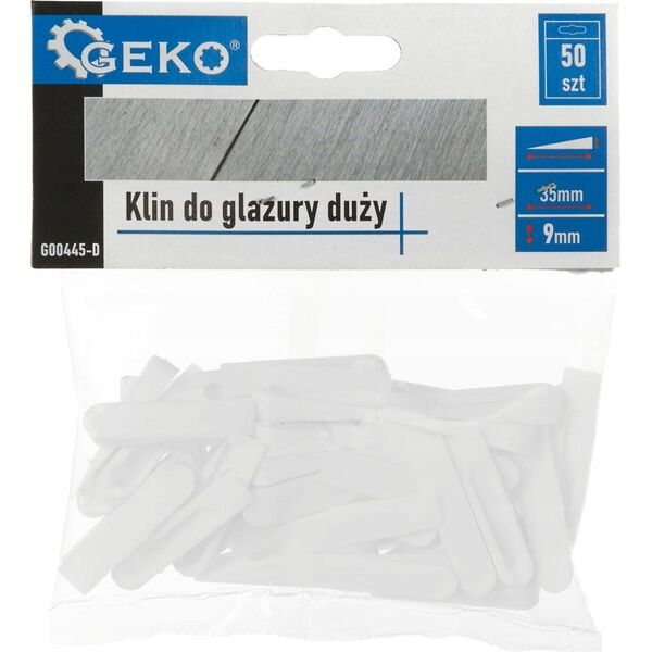 Geko Klin do glazury duży - 9,0mm - op.50szt (100)