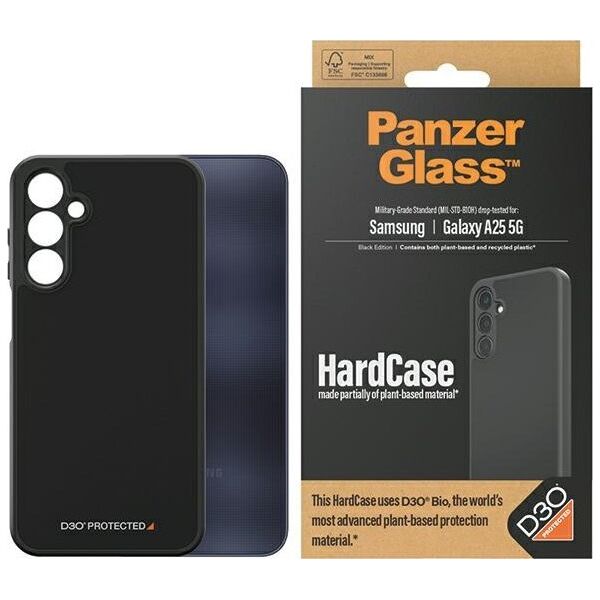 PanzerGlass PanzerGlass HardCase Sam A25 5G D3O MagSafe 3xMilitary grade transparent 0468