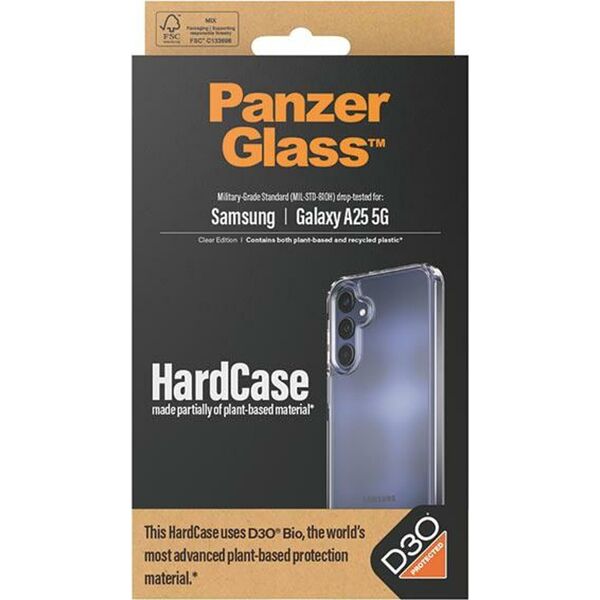 PanzerGlass PanzerGlass HardCase Sam A25 5G D3O 3xMilitary grade transparent 0466
