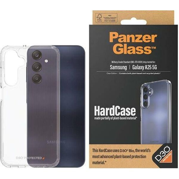 PanzerGlass PanzerGlass HardCase Sam A25 5G D3O 3xMilitary grade transparent 0466