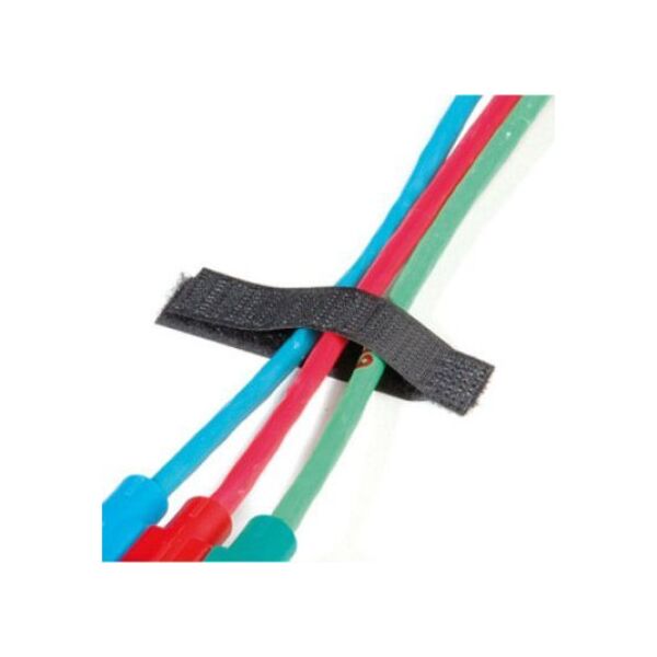 Organizer Velcro Płaska owijka kablowa VELCRO ONE-WRAP czarna, pojedyncza, 16 x 70 mm