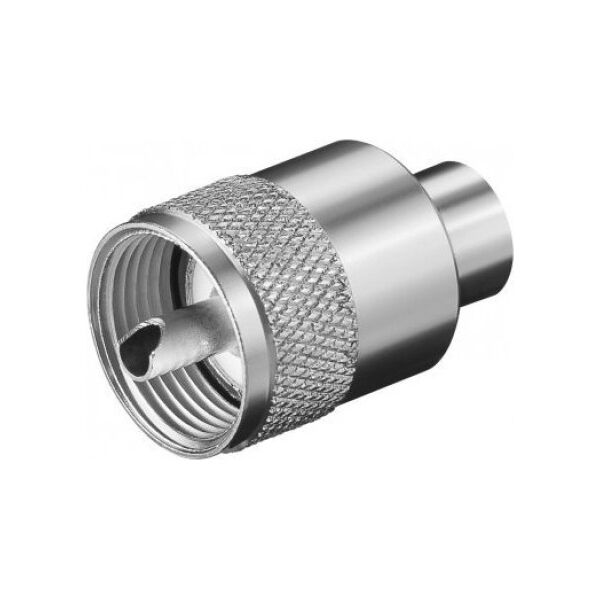 Goobay Wtyk UHF do kabla o maks. przekroju 6 mm - średnica 6 mm