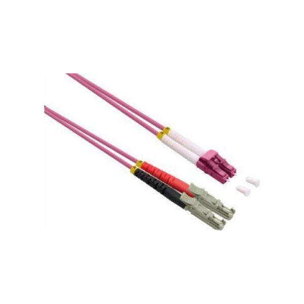 Roline Kabel światłowodowy ROLINE duplex 50/125m OM4, LSH/LC, LSOH, fioletowy, 7,5 m