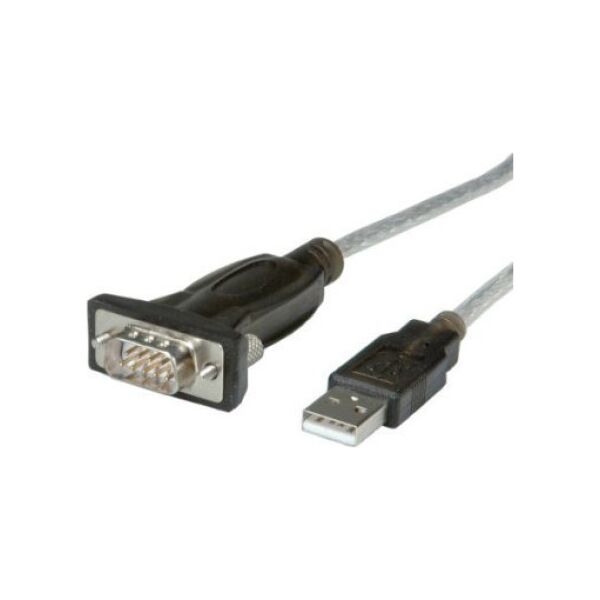 Adapter AV Roline Kabel konwertera ROLINE USB - szeregowy, 1,8 m
