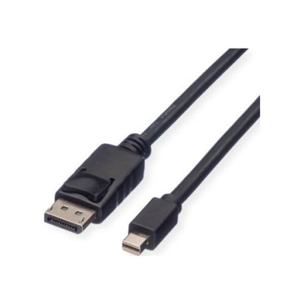 Kabel Roline ROLINE GREEN Kabel DisplayPort, DP męski - Mini DP męski, TPE, czarny, 2 m
