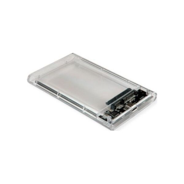 Adapter AV Value VALUE Zewnętrzna obudowa HDD/SSD, 2,5, SATA 6.0 Gbit/s na USB 3.2 Gen 1 typ C