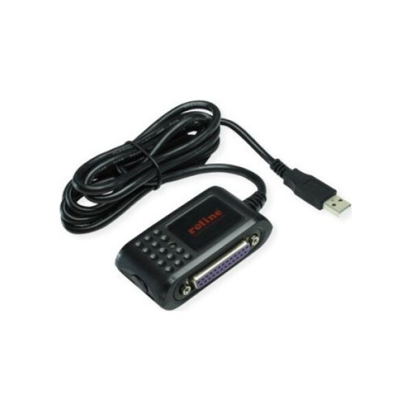 Adapter AV Roline Konwerter ROLINE USB / równoległy + szeregowy