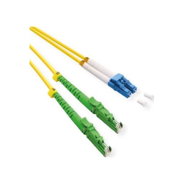 Roline ROLINE kabel światłowodowy duplex 9/125m OS2, LSH APC / LC UPC, LSOH, żółty, 7,5 m
