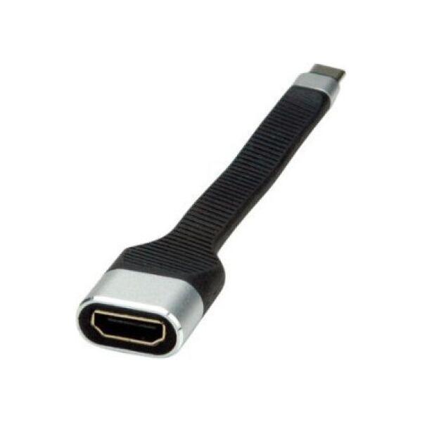 Adapter AV Roline ROLINE Display Adapter USB Type C - HDMI, M/F, 0,13 m