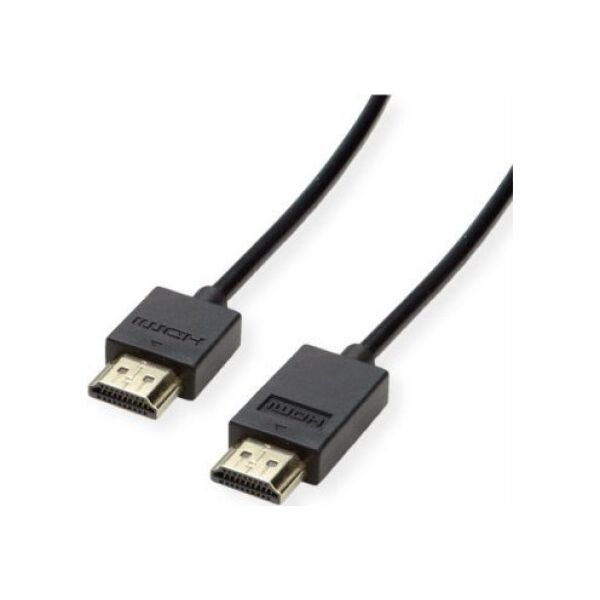 Kabel Roline Kabel ROLINE 4K HDMI Ultra HD z Ethernetem, aktywny, ST/ST, czarny, 2 m
