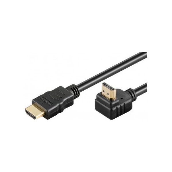 Kabel Goobay Kabel HDMI 90 o dużej szybkości z Ethernetem - Długość kabla 5 m