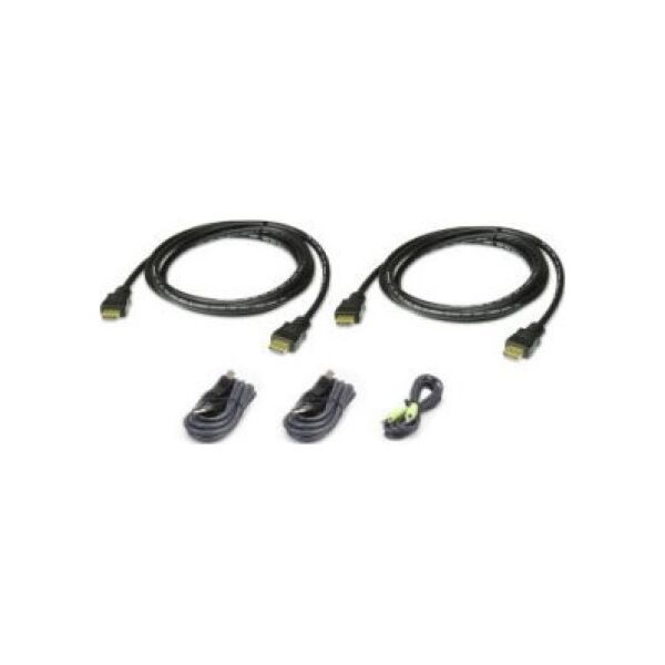 Kabel Aten ATEN 2L-7D02UHX5 USB HDMI Dual Display Secure KVM Kabel Set