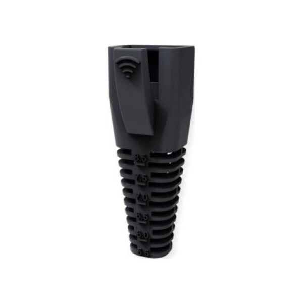 Roline Przepust RJ45 ROLINE, 10 sztuk, czarny