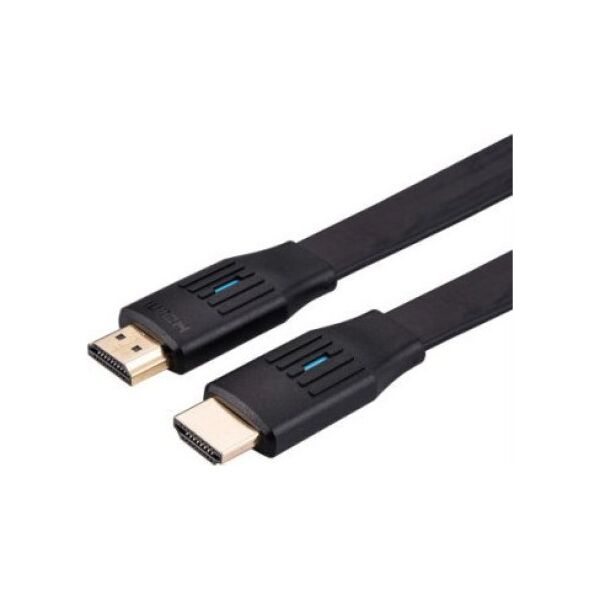 Kabel Value Kabel VALUE 8K HDMI Ultra HD z Ethernetem, płaski, M/M, czarny, 1 m