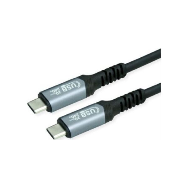 Kabel USB Value USB-C - USB-C 2 m Czarny (11.99.9087)