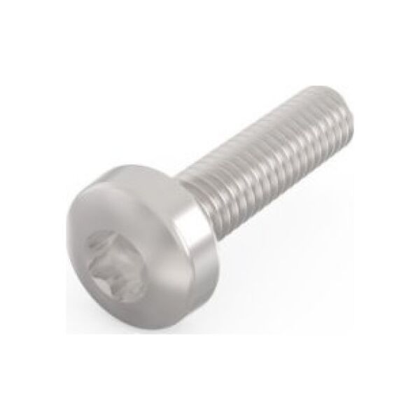 SCHROFF Śruba krzyżakowa SCHROFF, Torx, stal niklowana, M2,5 x 14 mm