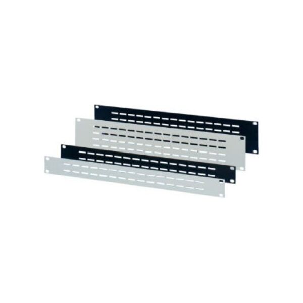 SCHROFF Panel przedni SCHROFF 19, wentylowany, 2 HU, 2,5 mm, Al, anodowany