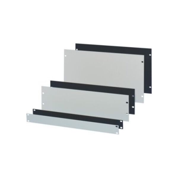 SCHROFF Panel przedni SCHROFF 19, 10 HU, 3 mm, Al, anodowany, nieobrobione krawędzie