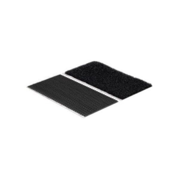 Velcro VELCRO Velcro Strips Extra Strong Adhesive Hook & Loop 50mm x 100mm x 2 zestawy Czarny