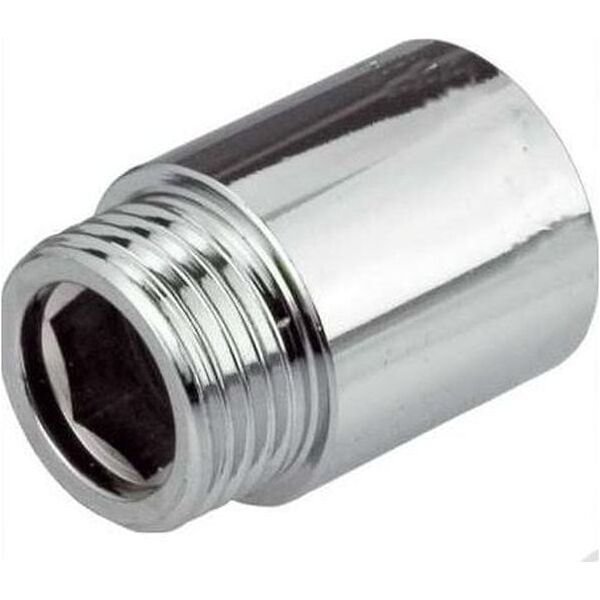 Hydroland CHROME EXTENSION 1/2" 15mm Υ // ŁC.PRZ.1/2-15 10587666 5900308732748