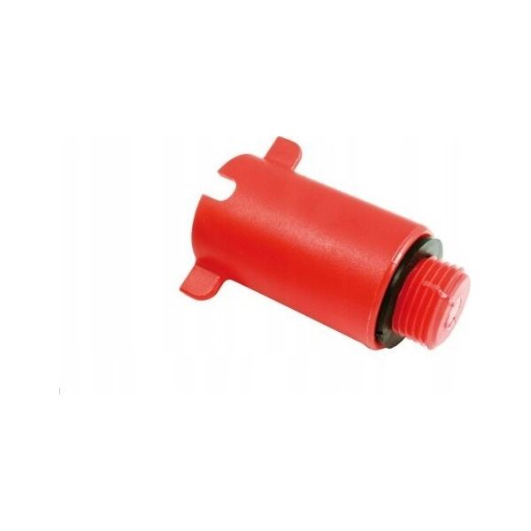 Hydroland PLUG 1/2 ΓΙΑ ΔΟΚΙΜΕΣ, ΚΟΚΚΙΝΟ, ΜΕ ΦΛΑΝΤΖΑ H. // G.KOR.PRÓB.CZ 10599924 5903887101585