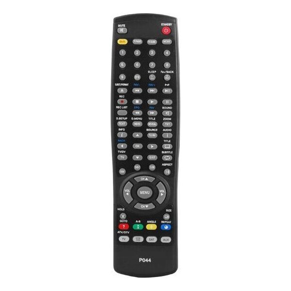 Τηλεχειριστήριο Lexton RTV Τηλεχειριστήριο γενικής χρήσης για τηλεόραση LCD/LED Manta UCT-044 10916658 5902270747898