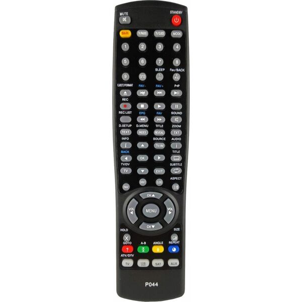 Τηλεχειριστήριο Lexton RTV Τηλεχειριστήριο γενικής χρήσης για τηλεόραση LCD/LED Manta UCT-044 10916658 5902270747898