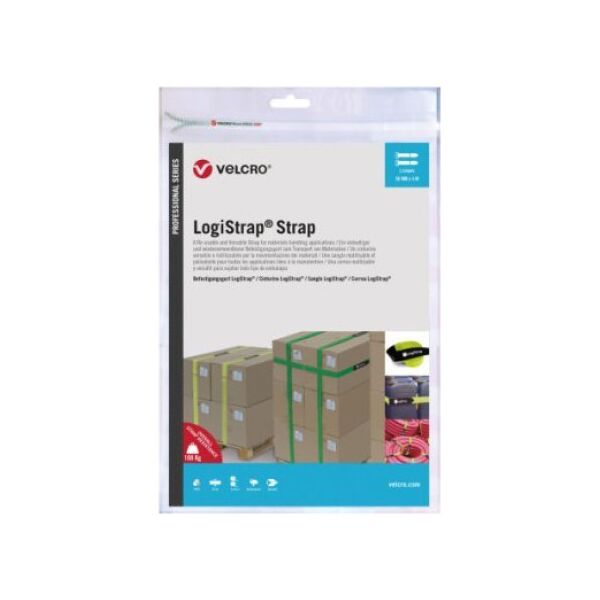 Velcro Pasek VELCRO Logistrap 50 mm x 4 m, 2 sztuki, żółty