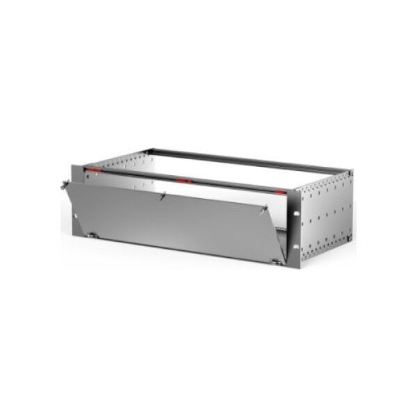 SCHROFF Panele przednie SCHROFF, nieekranowane, dolne na zawiasach, 3 HU, 84 HP, 2,5 mm, Al, anodowane