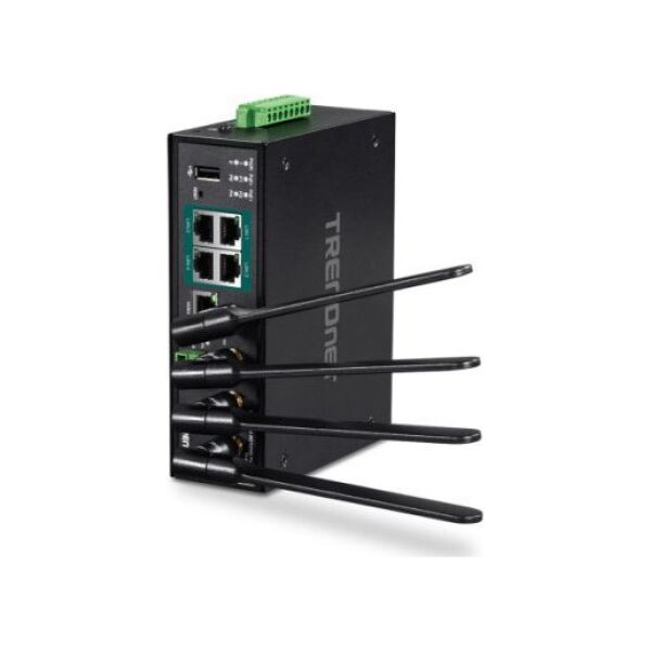 TRENDnet TRENDnet TI-WP100 Przemysłowy router PoE+, bezprzewodowy AC1200 Gigabit
