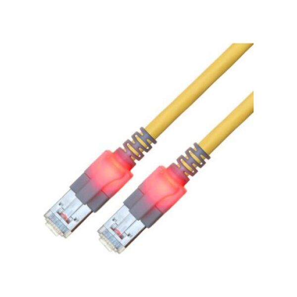 SACON Kabel saCon S/FTP kat. 6 (klasa E), LSOH, żelowy, 0,5 m