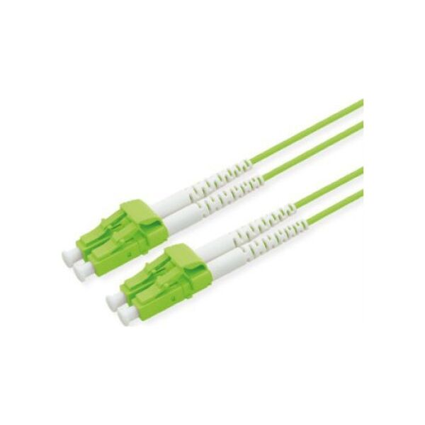 Roline Kabel światłowodowy ROLINE 50/125m OM5, LC/LC, LSOH, złącze niskostratne, zielony, 5 m