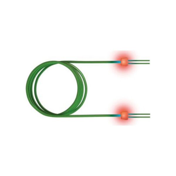 SACON saCon Kabel światłowodowy LED duplex 50/125m OM3, SC/SC, turkusowy, 3 m