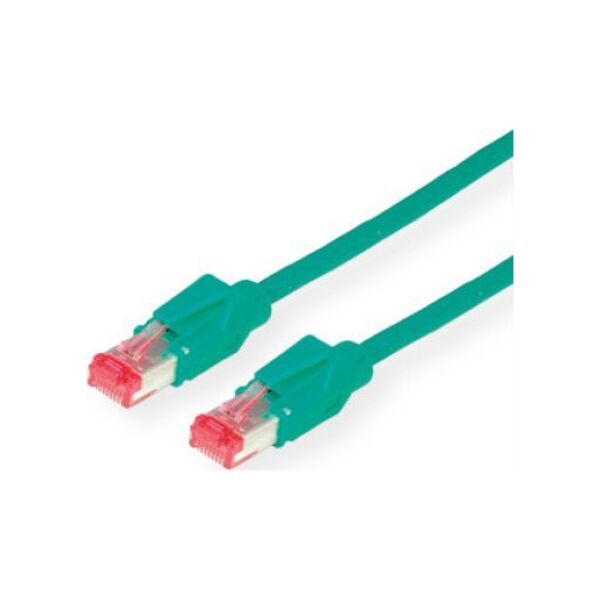 DTWYLER Kabel krosowy DTWYLER Cat.6 (klasa E) S/FTP, CU 7702 flex LSOH, Hirose TM21, zielony, 7 m