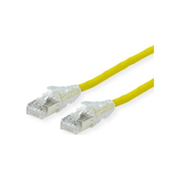 DTWYLER Kabel krosowy DTWYLER kat. 6A (klasa EA) S/FTP, CU 7702 flex LSOH, AMP v2, żółty, 5 m