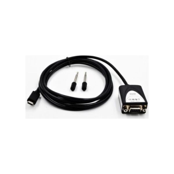 Adapter USB Exsys EXSYS EX-2311-2F USB 2.0 C - wtyk do 1 x szeregowy RS-232 1,8-metrowy kabel z 9-stykowym żeńskim wyświetlaczem LED
