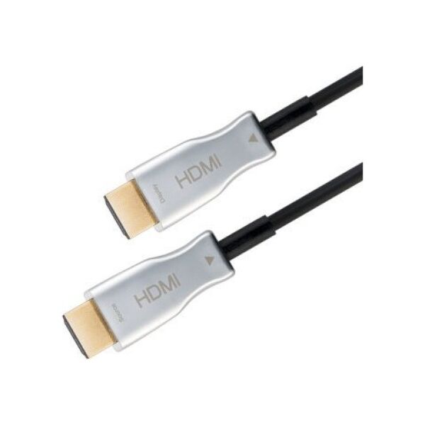 Kabel Goobay Optyczny hybrydowy przewód HDMI o dużej szybkości z Ethernetem (AOC) - Długość kabla 50 m