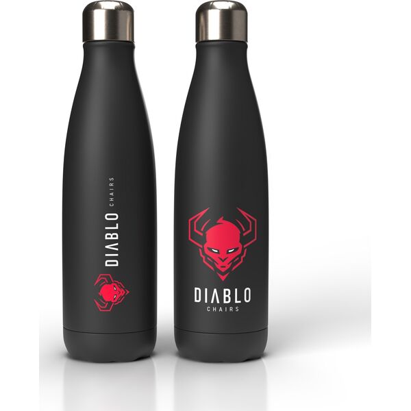 Diablo Butelka termiczna Diablo Chairs, czarna
