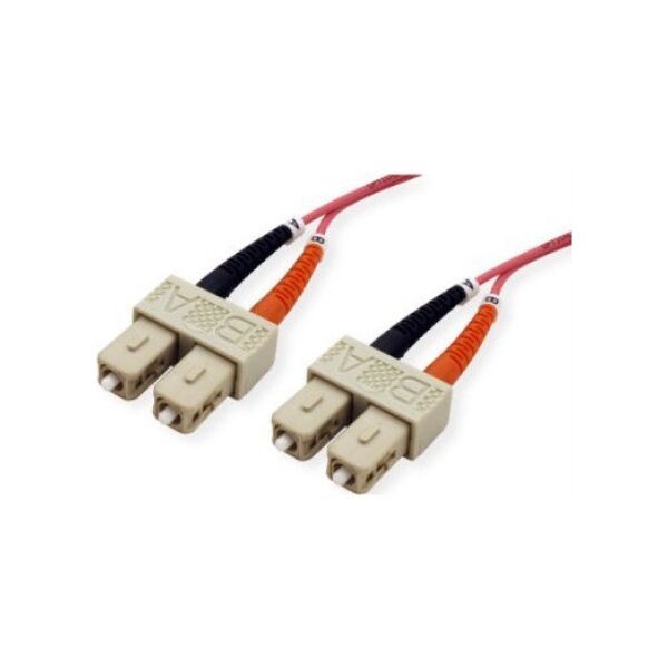 Triton Wysokiej jakości kabel LWL-Kabel dupl. 50/125m OM4 SC/SC, 3 m