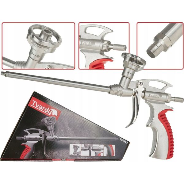 Tvardy Pistolet do pianki samoczyszczący NO-CLEAN (20)