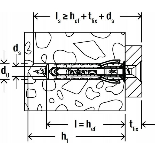 Sourcing University pin SX Plus 8x40 mm, with screw. 50 pcs.