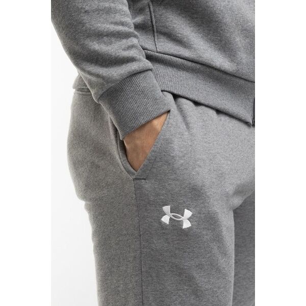 Under Armour Spodnie męskie Under Armour Rival Fleece Joggers szare 1379774 025 L