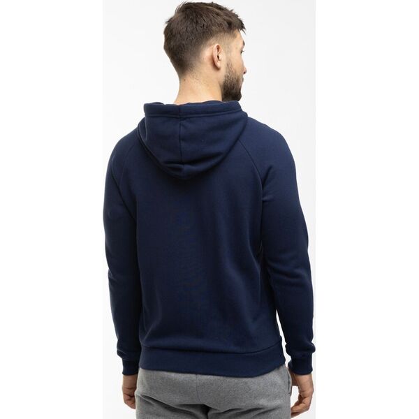 Under Armour Bluza męska Under Armour Rival Fleece FZ Hoodie granatowa 1379767 410 XL