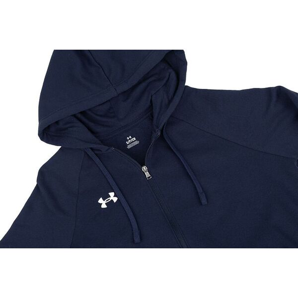 Under Armour Bluza męska Under Armour Rival Fleece FZ Hoodie granatowa 1379767 410 2XL