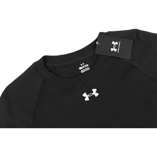 Under Armour Bluza męska Under Armour Rival Fleece Crew czarna 1379755 001 L