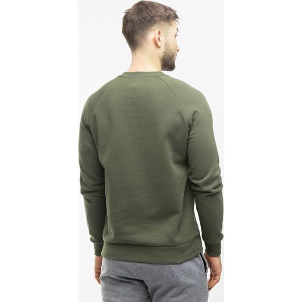 Under Armour Bluza męska Under Armour Rival Fleece Crew khaki 1379755 390 2XL